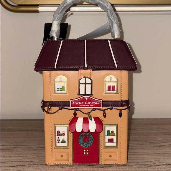 kate spade Handbags - NWT Kate Spade “Kate’s Toy Shop” House Bag – Holiday Novelty Crossbody